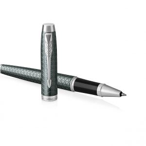 Ручка роллер Parker Parker IM Premium Dark Espresso Ciselled CT