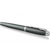 Ручка роллер Parker Parker IM Premium Dark Espresso Ciselled CT