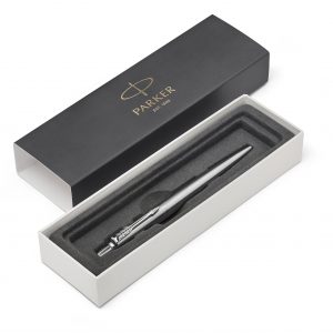Шариковая ручка Parker Jotter Essential, St. Steel СT, стержень: Mblue