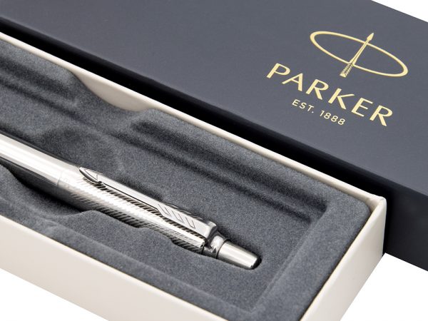 Шариковая ручка Parker Jotter Premium CT, стержень: Mblue