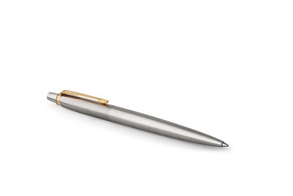 Ручка гелевая Parker Jotter Core K694 Stainless Steel GT, MBlack