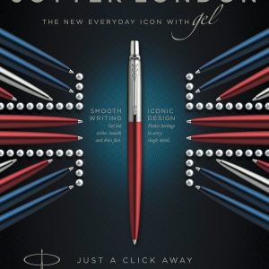 Шариковая ручка Parker Jotter K175 London Architecture, стержень: Mblue