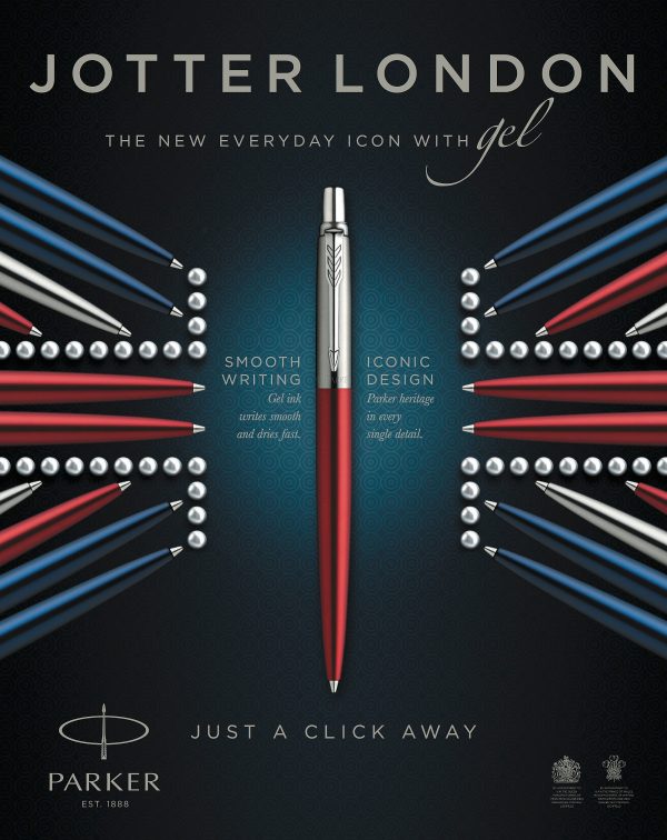 Шариковая ручка Parker Jotter K175 London Architecture, стержень: Mblue