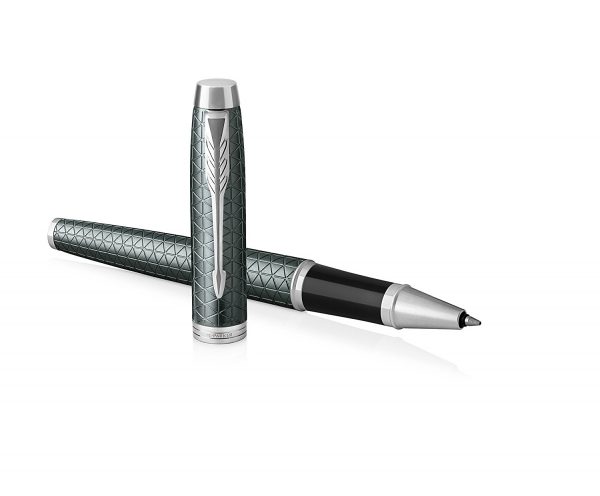 Ручка роллер Parker Parker IM Premium Dark Espresso Ciselled CT