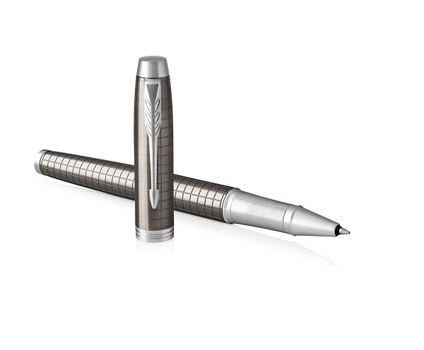 Ручка роллер Parker Parker IM Premium Dark Espresso Ciselled CT