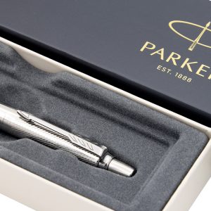 Шариковая ручка Parker Jotter Premium CT, стержень: Mblue