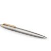 Ручка гелевая Parker Jotter Core K694 Stainless Steel GT, MBlack