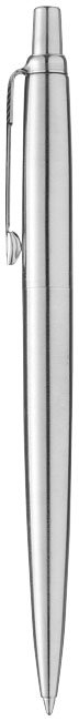Шариковая ручка Parker Jotter Steel K61, цвет: Steel CT, стержень: Mblue